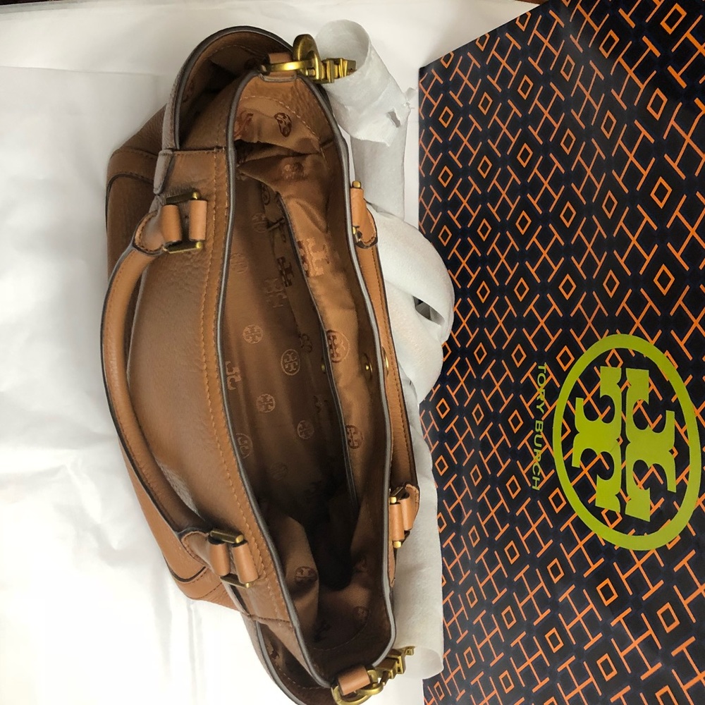 Tory Burch Frances Small Satchel crossbody – Bark - Picture 7 of 8
